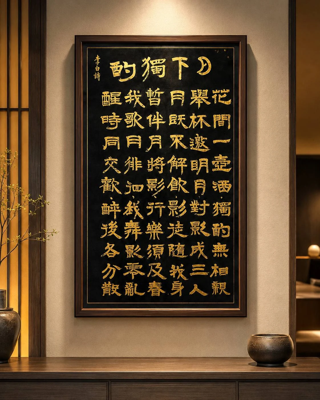 月下獨酌