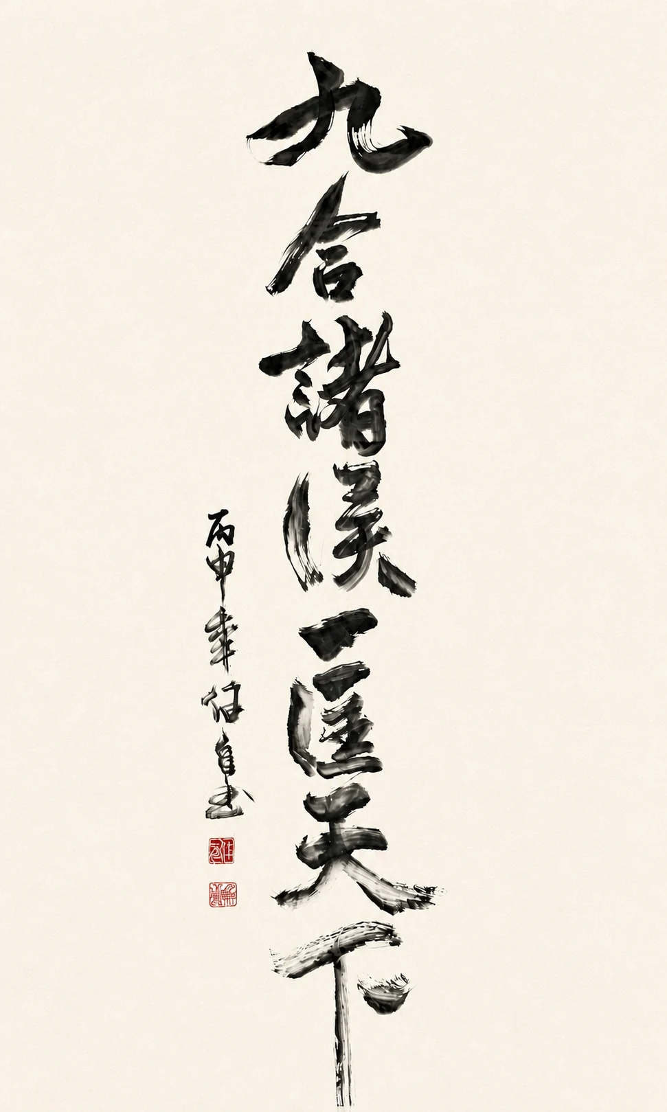 九合諸侯一匡天下