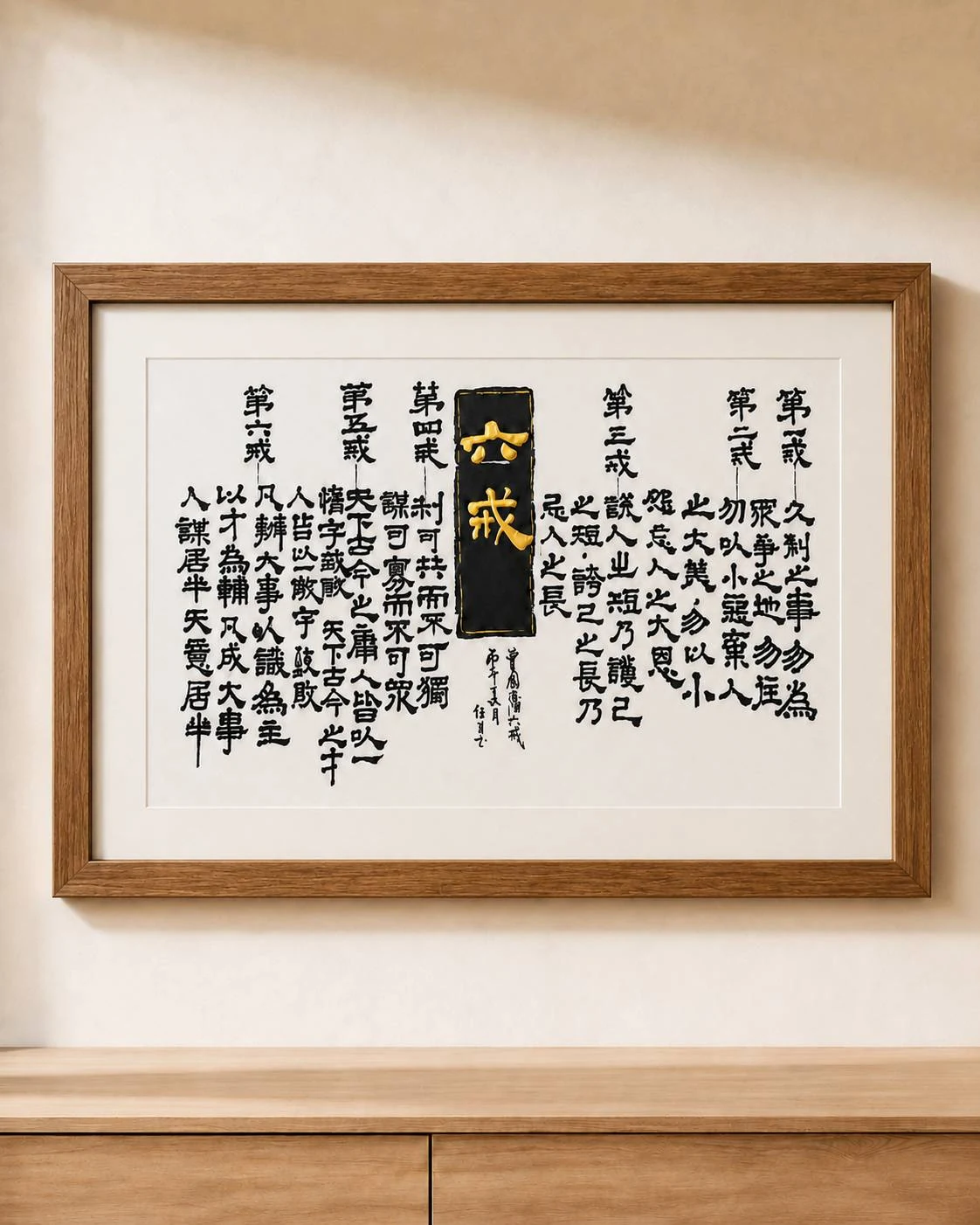 曾國藩六戒
